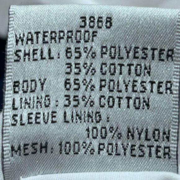 Vtg Gear For Sports Windbreaker Jacket Men's XL White Blue GPYC Vented Full Zip - Picture 16 of 16